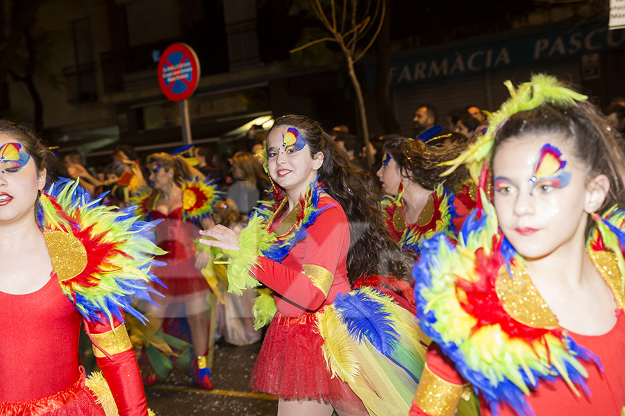 Rua del Carnaval de Les Roquetes del Garraf 2017